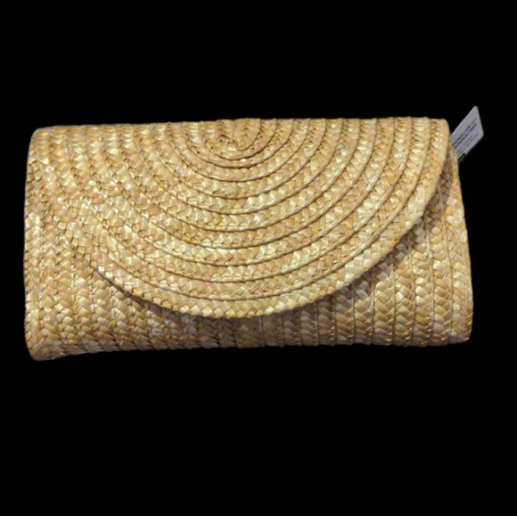 artminds Handbags - Straw Clutch